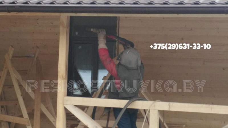 Браширование дерева, состаривание