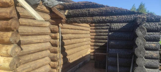 очистка после пожара